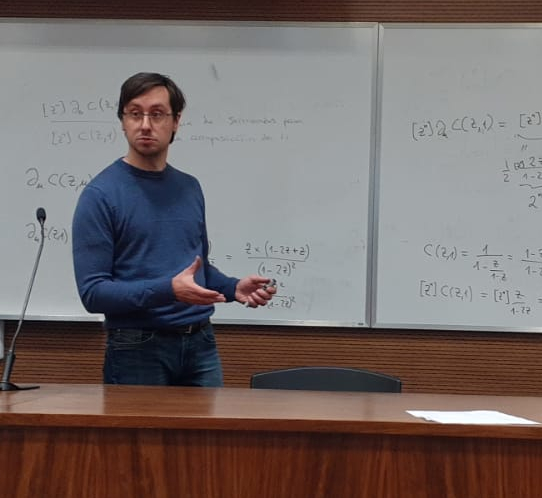 Pablo Rotondo during SWERC analysis session